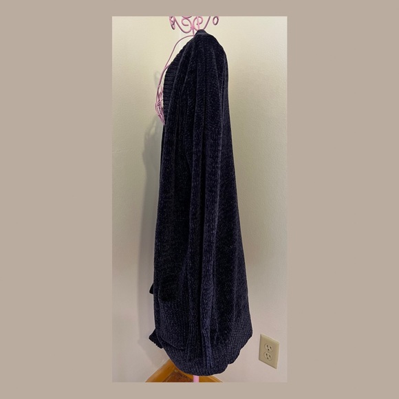 OhMG Navy Blue Cardigan Sweater - Picture 7 of 8